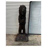 Indian Wood Statue