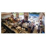 ANTIQES, TOOLS, HOUSEHOLD ITEMS