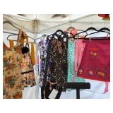 Vintage aprons and new