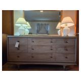 Dresser with mirror