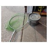 Bait bucket & net