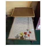 set of 2 vintage side tables $45