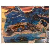 vintage beach bag