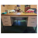metal desk