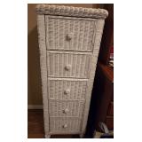 wicker dresser