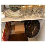 gold rimmed glasses-china