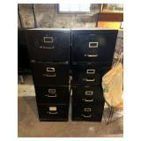 vintage metal file cabinets