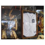 James Bond all the movies names no this framed poster.....Gary Shffield Signed Detroit Tigers framed