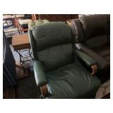 Recliner, leather