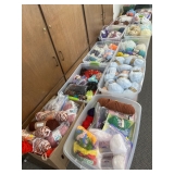 skeins of yarn