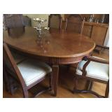 Henredon table & 6 chairs