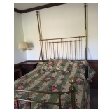 brass bed (full size)