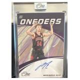 2024-25 Panini One And One /35 Matt Buzelis RC Purple “The Oneders “ Auto 2/35