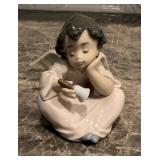 Lladró Cherub with Bell Model: 5723 	•	Marked © DAISA 1989