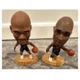1997 Corinthian NBA Figures Lot Latrell Sprewell & Joe Smith Warriors Set 