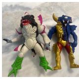 1993 Mighty Morphin Power Rangers Villain Figures- 