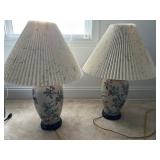 Two lamps-$150 for both