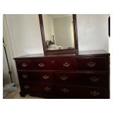 Two pc Dresser and mirror- $450