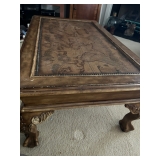 Coffee Table with map detail on top-$600