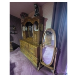 Bedroom Set Chest of Drawers with Mirror