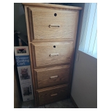 Oak Filing Cabinet