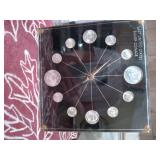 Numismatic Desk Coin Clock