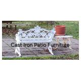 Cast iron Patio Furniture