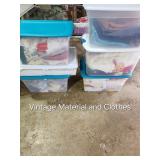 Vintage cloth/clothing for arts and crafts