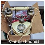 Vintage dial phones