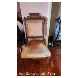 Eastlake Chair, 2 ea