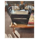 Vintage magazine holder