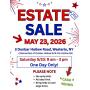 Estate Sale- One Day Only!