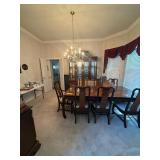 dining table,  buffet, hutch