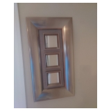 Set of 2 mirrored frames $20