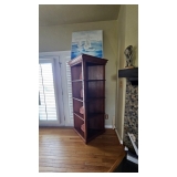 Wood Corner Cabinet can use with Media Stand or seperatly