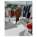 Vintage suede coat