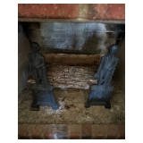 VERY OLD George Washington andirons