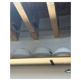 vintage schoolhouse shades