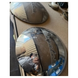vintage Chrysler hubcaps