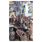 Lot Antique, Vintage, Art, Porcelain, Sculptures, Murano & More