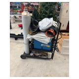 An arc welder setup.