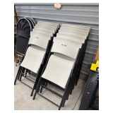 Folding chairs to go with the available folding tables. 