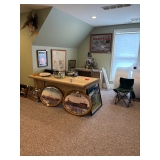 A small potion of available beer mirrors and furniture available.