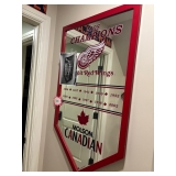 Many beer mirrors available with a wide variety of beer brands and sponsored logos.