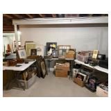 Prints, vinyl records and electronics