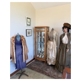 Vintage Hutch and Mannequins