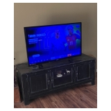 "Antique Black" TV Hutch