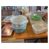 Vintage Pyrex, glassware