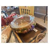 Vintage casserole carriers