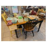 Table & 4 chairs